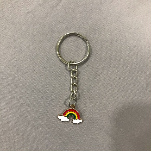 Accessories - HOMEMADE Rainbow Keychain